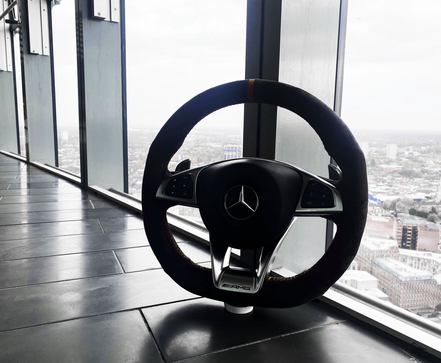 MERCEDES AMG STEERING WHEEL