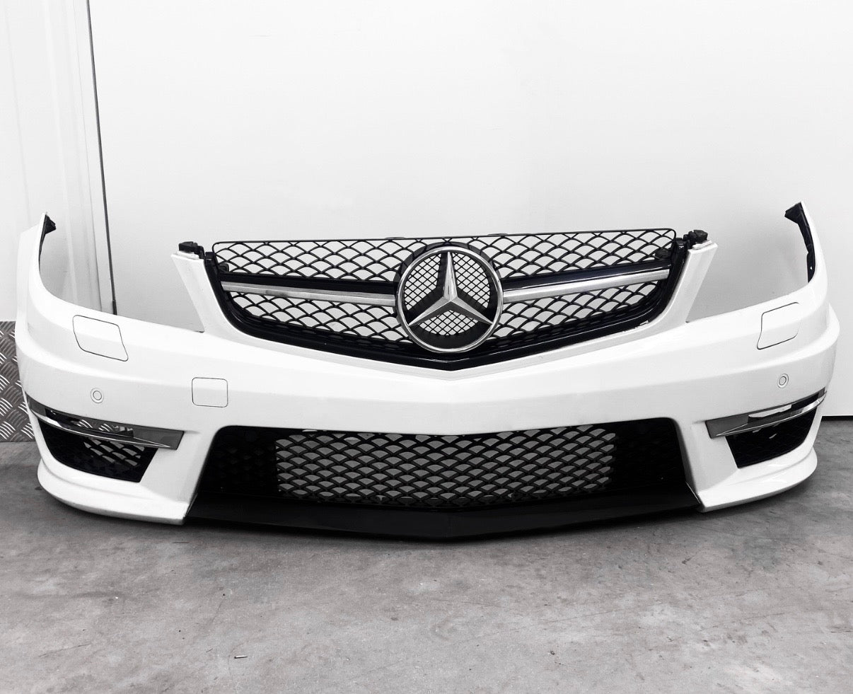 MERCEDES C63 AMG W204 - FACELIFT BUMPER 2012 - 2014