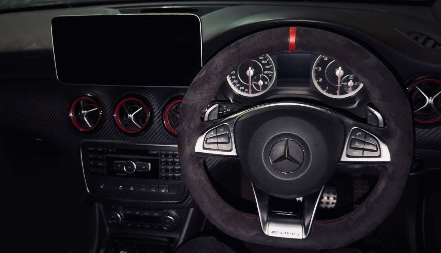 MERCEDES A45 AMG W176 - LINUX 12.3 SCREEN - FACELIFT UPGRADE - CARPLAY / ANDROID