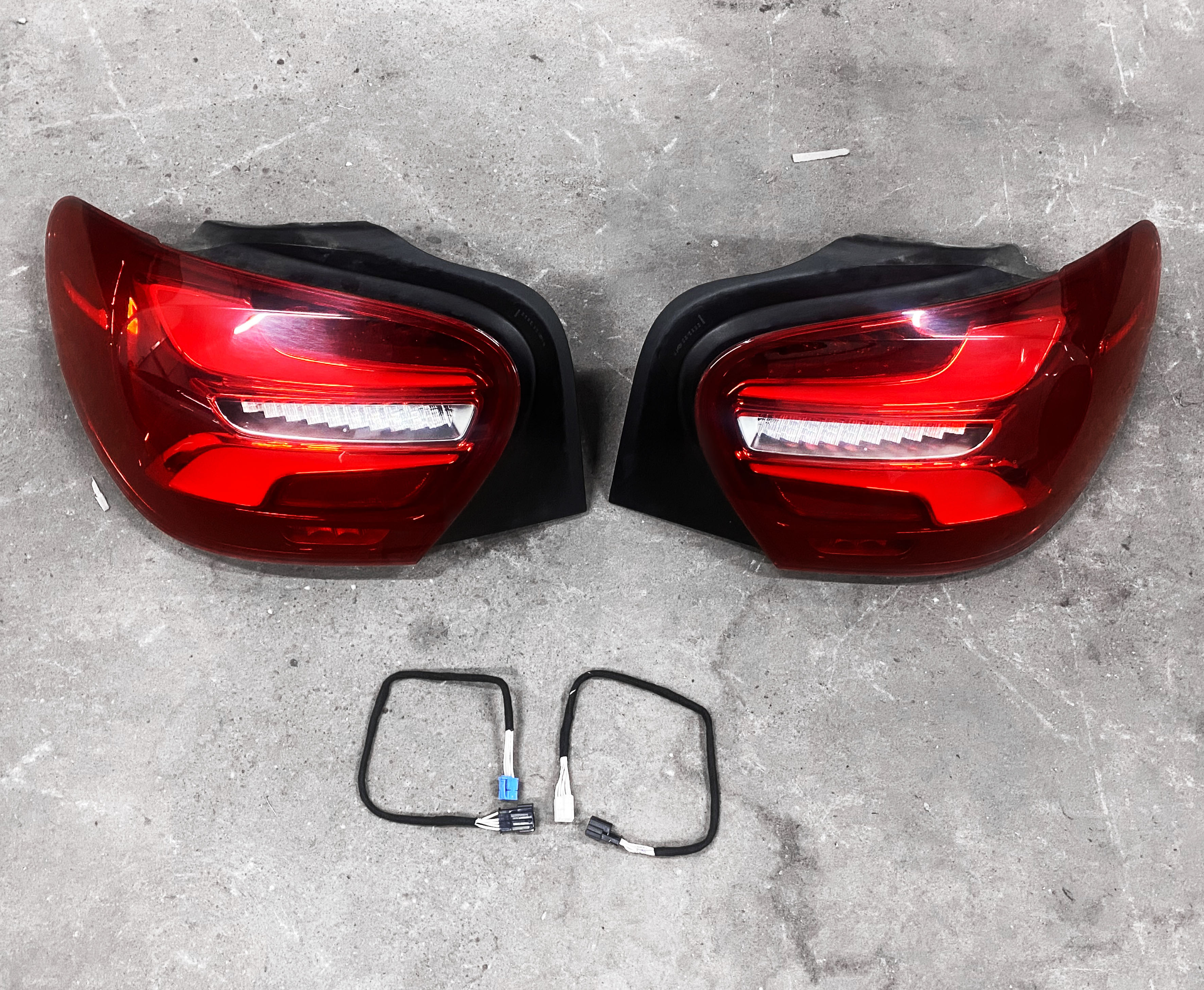 Mercedes Rear Led MERCEDES A45 AMG W176 - PRE FACELIFT TO FACELIFT LED REAR LIGHT UPGRAD ...